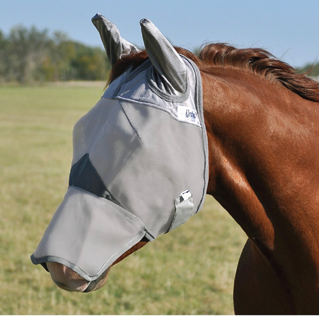 Crusader Fly Mask with long nose